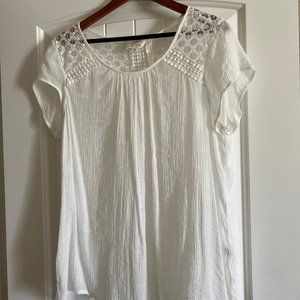 Gauze White/Off White Blouse